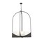 Z-Lite Devon Chandelier, 8-Light, 32 In.W x 48.5 In.H, Matte Black/Sand Blast 1947-48MB - alternate 7